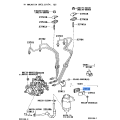 TOYOTA 23741-56010 Genuine Clamp Injection Pipe