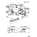 Toyota Lower Quarter Trim Retainer Clip 63395-12150