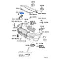 TOYOTA 52115-60080 SUPPORT, FRONT BUMPER SIDE, RH