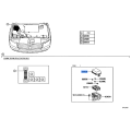 TOYOTA 82662-60600 Genuine COVER, RELAY BLOCK, UPPER