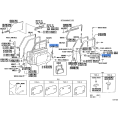 Toyota Genuine Front Door Rear Lower Frame Sub-Assembly RH 67403-60032