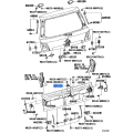 TOYOTA GENUINE STRIKER, REAR SWING GATE LOCK 69431-60010 OEM