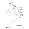 TOYOTA 12261-0C010 HOSE, VENTILATION