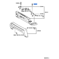 TOYOTA 52491-60010 Genuine Bolt Bumper Pad