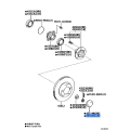 Toyota Front Hub Grease Cap 43514-60020
