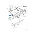 Toyota OEM Genuine PLATE, REAR BUMPER, LH