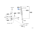 Toyota Front Suspension Support Sub-Assembly 48609-60110