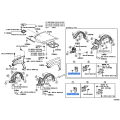 TOYOTA 90189-T0014 Grommet, Screw