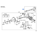Toyota Genuine Rear Differential Final Gear Kit 41201-80493