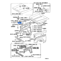 Toyota Hood Bumper Rear 53384-60030