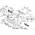 TOYOTA SUPPORT, FRONT BUMPER SIDE, LH 52116-30070