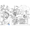 Toyota Genuine PULLEY SUB-ASSY, IDLER, NO.2 16603-70030