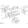 TOYOTA OEM Genuine SLIPPER, CHAIN TENSIONER