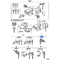Toyota FJ Cruiser Passenger Side Right Hand Door Lock Cylinder (2007-2014)