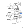 TOYOTA 52171-42030 REINFORCEMENT SUB-ASSY, REAR BUMPER