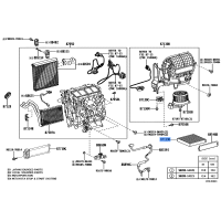 Hilux, Corolla, Fortuner, Hiace - Genuine Toyota 87139-0K070