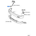 Toyota Front Bumper Side Mounting Bracket 52145-89102