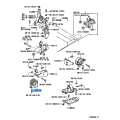 TOYOTA 12361-15181 Genuine Insulator Engine Mounting Front