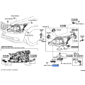 Toyota Front Bumper Bar Reinforcement LH 52134-50070