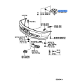 Front Bumper Stay - TOYOTA Estima ACR30W Right Hand Side