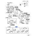 TOYOTA Rear Brake Shoe Kit 04495-28071