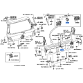 Toyota Land Cruiser Back Door Remote Control Assembly 69690-60050