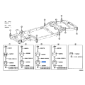 Toyota Cushion Subassy Cab Mounting No.3 Lower