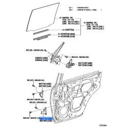 Hinge Assy Rr Door Rh