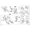 Toyota Front Disc Brake Anti-Rattle Clip Set 04947-60140