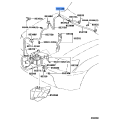 Toyota OEM Genuine Joint, Rear Washer Hose, NO.1
