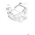 Toyota OEM Genuine MOULDING, WINDSHIELD, OUTSIDE