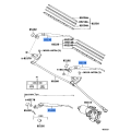 Toyota Genuine Windshield Wiper Arm Assembly - Left Hand 85221-60102