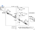 Toyota OEM Genuine END SUB-ASSY TIE RO
