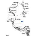 Genuine OEM Power Steering Pressure Feed Tube Assy - Toyota 44410-50080
