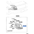 Rear Combination Lamp Lens - TOYOTA (81561-52310)