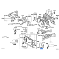 TOYOTA 53286-60051 Genuine Seal Radiator Side Air