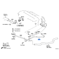 Toyota Water By-Pass Hose, NO.2 - 16264-28020