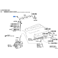 Genuine OE Screw, Injector Follow, 23679-30021 for Toyota