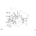 TOYOTA 53630-60190 CABLE ASSY, HOOD LOCK CONTROL