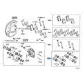 Toyota CYLINDER KIT, DISC BRAKE, FRONT