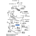 Cover, Front Bumper Hole, LH - Toyota Corolla Altis/Fielder