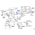 Toyota Genuine Bush, Front Lower Arm, No.1 RH/LH