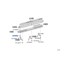 Genuine OE Boss, Step Arm, Lower, TOYOTA 51714-60010
