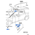 Toyota Clip, Windshield Outside Moulding