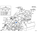 Genuine Toyota Water By-Pass Hose No. 6 16283-38020