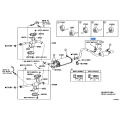 Toyota OEM Genuine PIPE ASSY, EXHAUST, TAIL 17430-38600