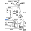 Toyota Genuine Bumper Sub-Assy, Front Spring