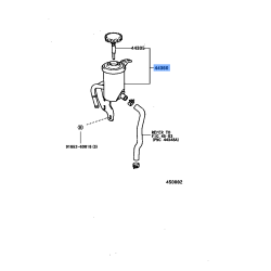 Toyota Reservoir Sub-Assy, Vane Pump Oil