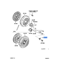TOYOTA 31237-60010 Genuine Clutch Release Fork Support Boot