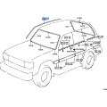Toyota MOULDING, ROOF DRIP SIDE FINISH, LH